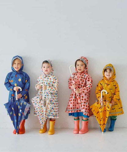 雨天樂趣滿版圖案雨衣