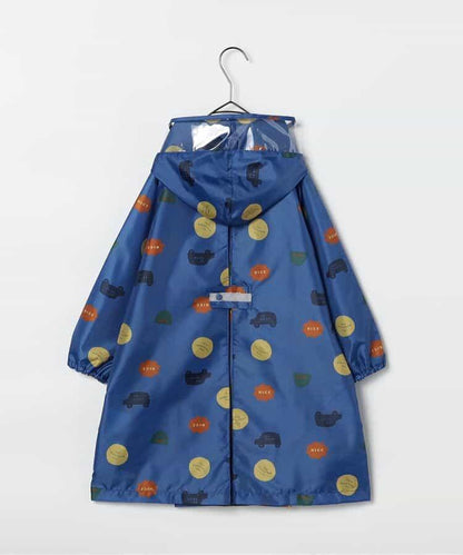 雨天樂趣滿版圖案雨衣