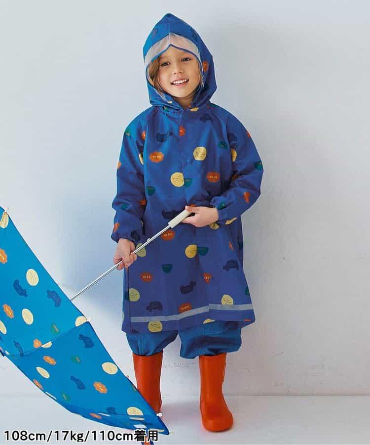 雨天樂趣滿版圖案雨衣