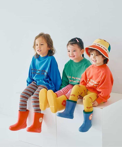 雨天趣味圖案設計雨靴