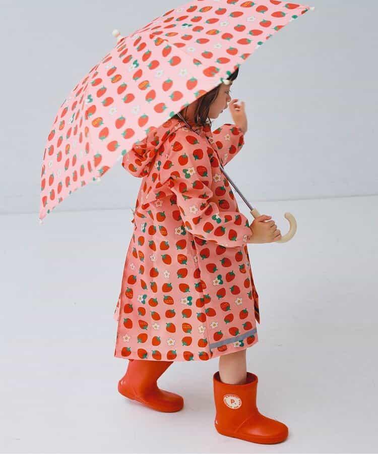 雨天樂趣滿版圖案雨衣