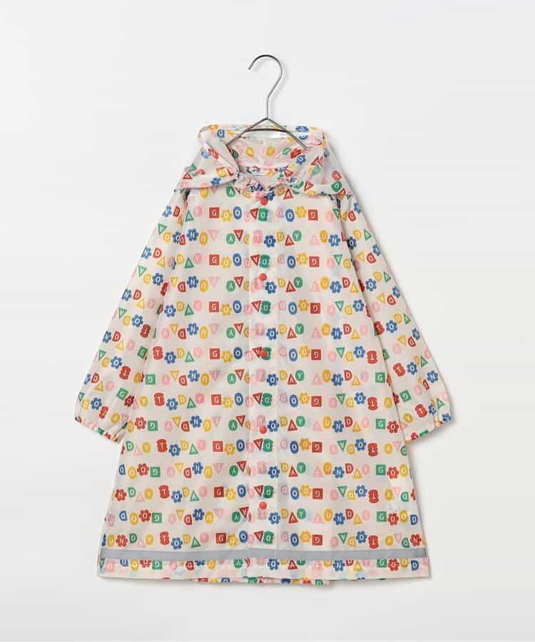 雨天樂趣滿版圖案雨衣