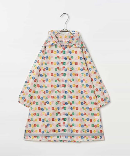 雨天樂趣滿版圖案雨衣