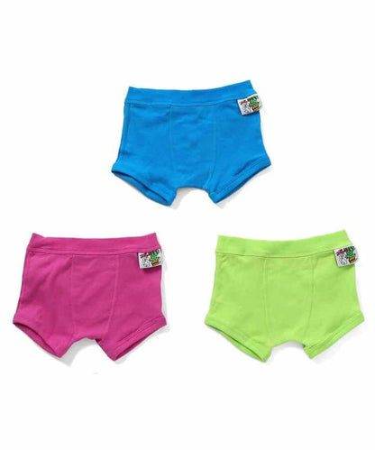 混色霓虹平角內褲