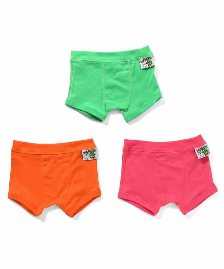 混色霓虹平角內褲