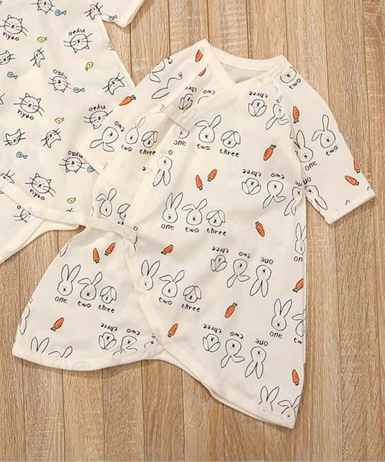 貓兔紗布連體內衣