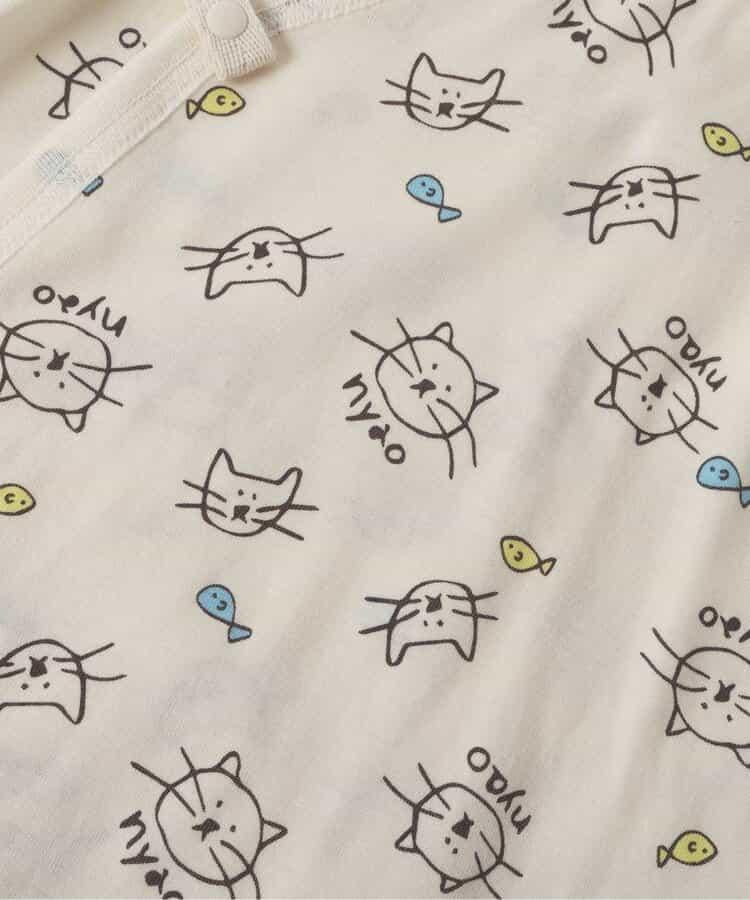 貓兔紗布連體內衣