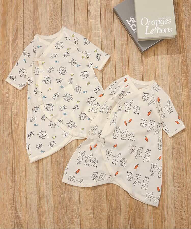 貓兔紗布連體內衣