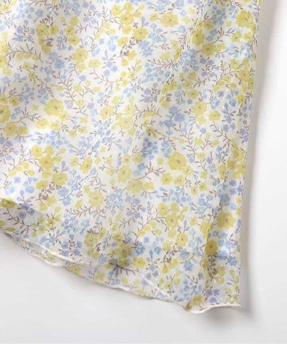 花卉雪紡連衣裙_アプレレクールマシェリ