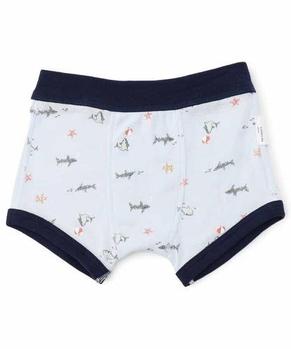 男童鯊魚犬圖案短褲