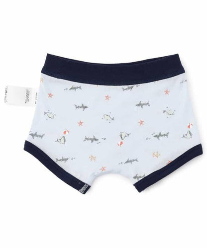 男童鯊魚犬圖案短褲