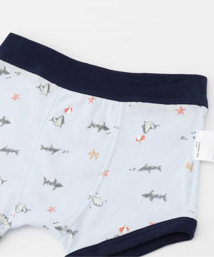 男童鯊魚犬圖案短褲