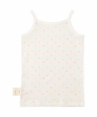 GIRLS全棉印花吊帶背心