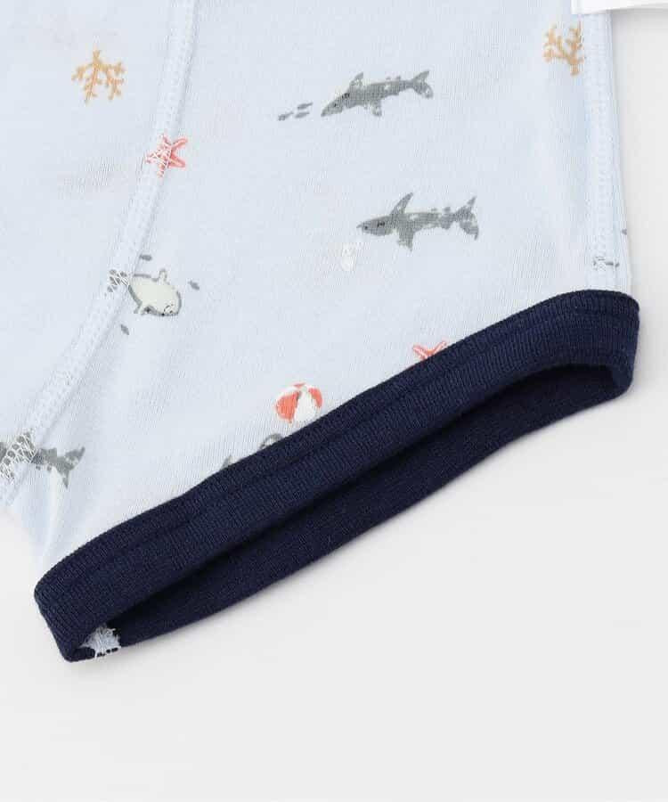 男童鯊魚犬圖案短褲