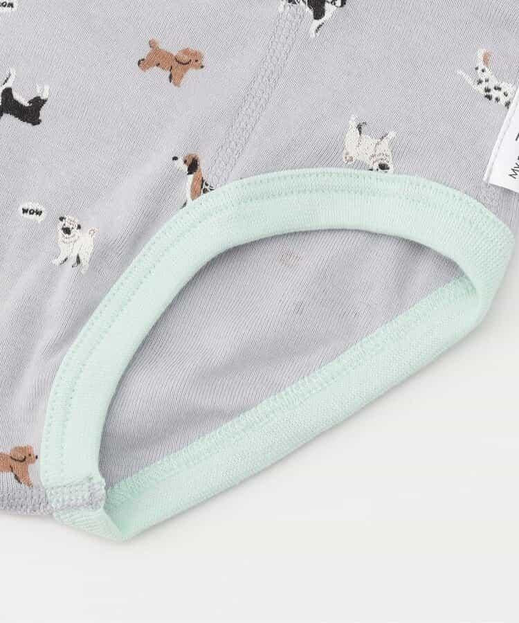 男童犬狗與汽車圖案三角內褲