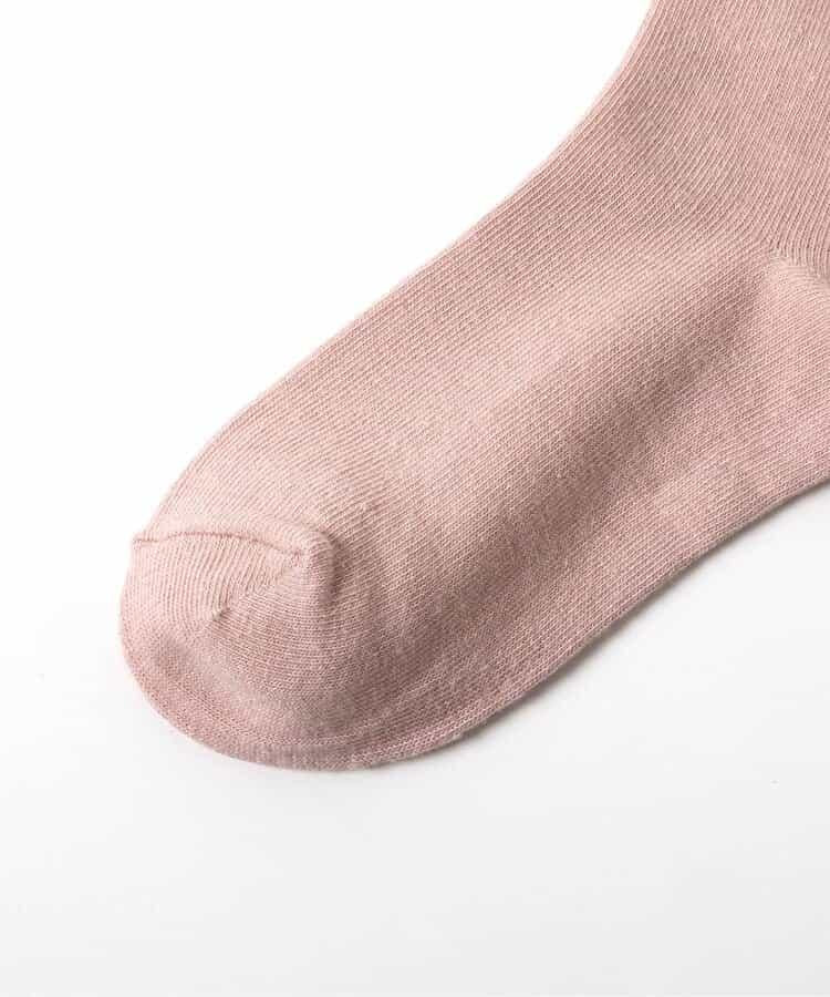 後綁帶荷葉邊襪