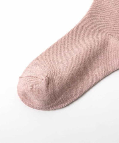 後綁帶荷葉邊襪