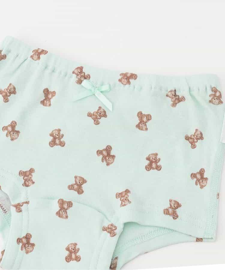 GIRLS全印花平角內褲