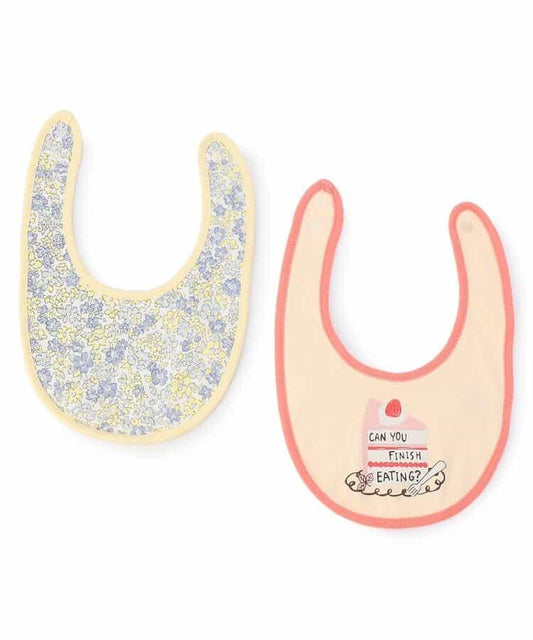 2件套嬰兒圍兜 女孩款