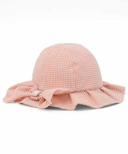 水果圖案刺繡防曬嬰兒帽