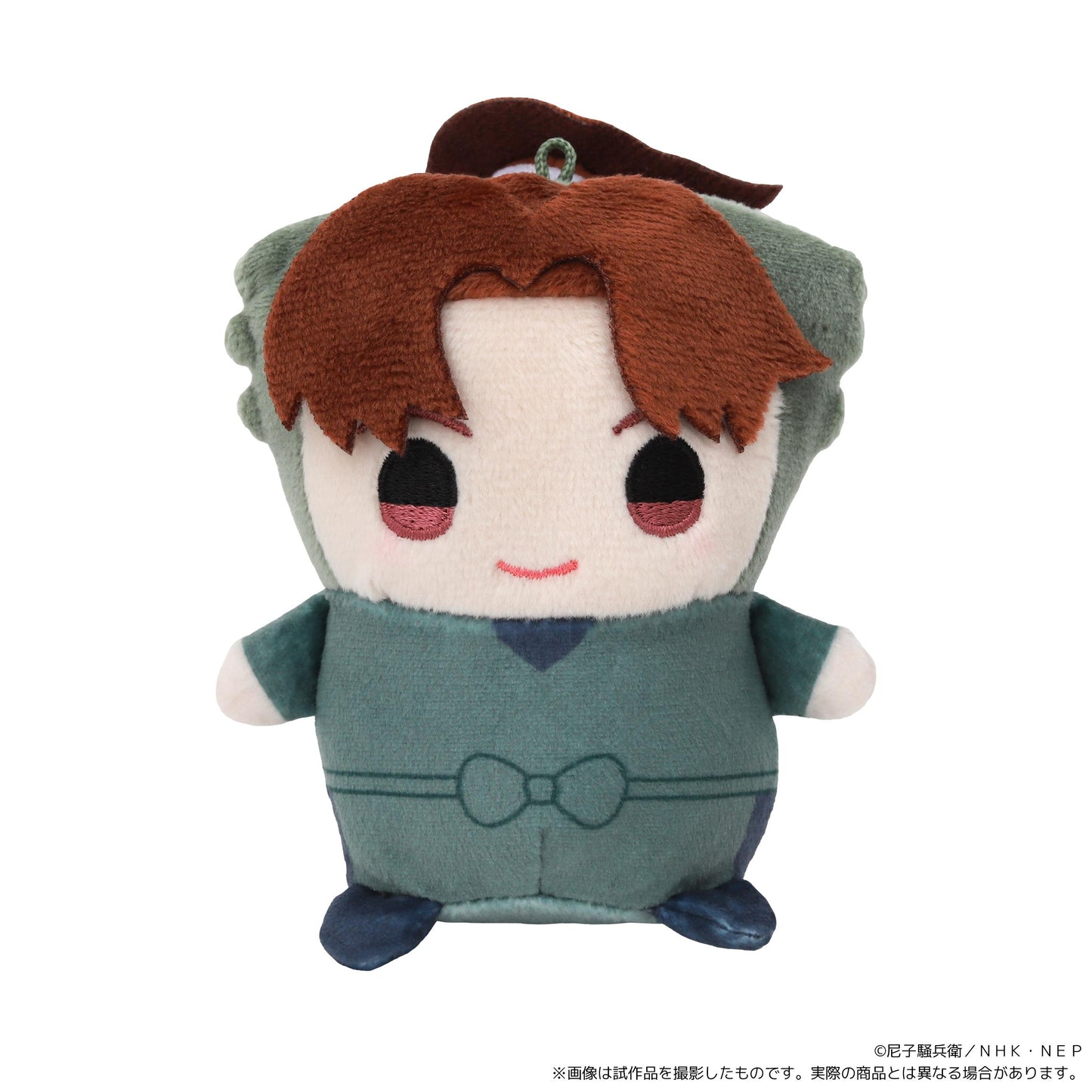 《忍者亂太郎》豆豆玩偶（毛絨公仔掛件）／山田利吉（忍者服裝版）
