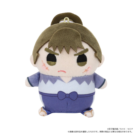 《忍者亂太郎》豆豆玩偶（毛絨公仔掛件）／中在家長次（便服版）