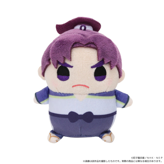 《忍者亂太郎》豆豆玩偶（毛絨公仔掛件）／潮江文次郎（便服版）
