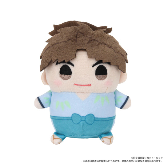 《忍者亂太郎》豆豆玩偶（毛絨公仔掛件）／竹谷八左衛門（便服版）