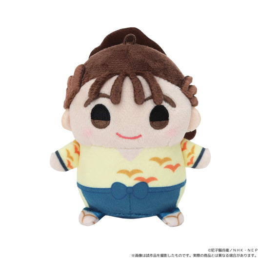 《忍者亂太郎》豆豆玩偶（毛絨公仔掛件）／尾浜勘右衛門（便服版）