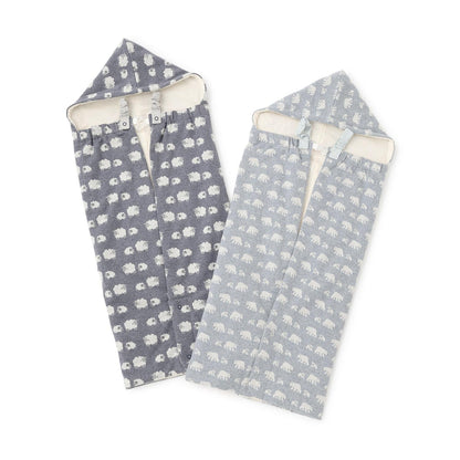 【有機】提花四用包巾