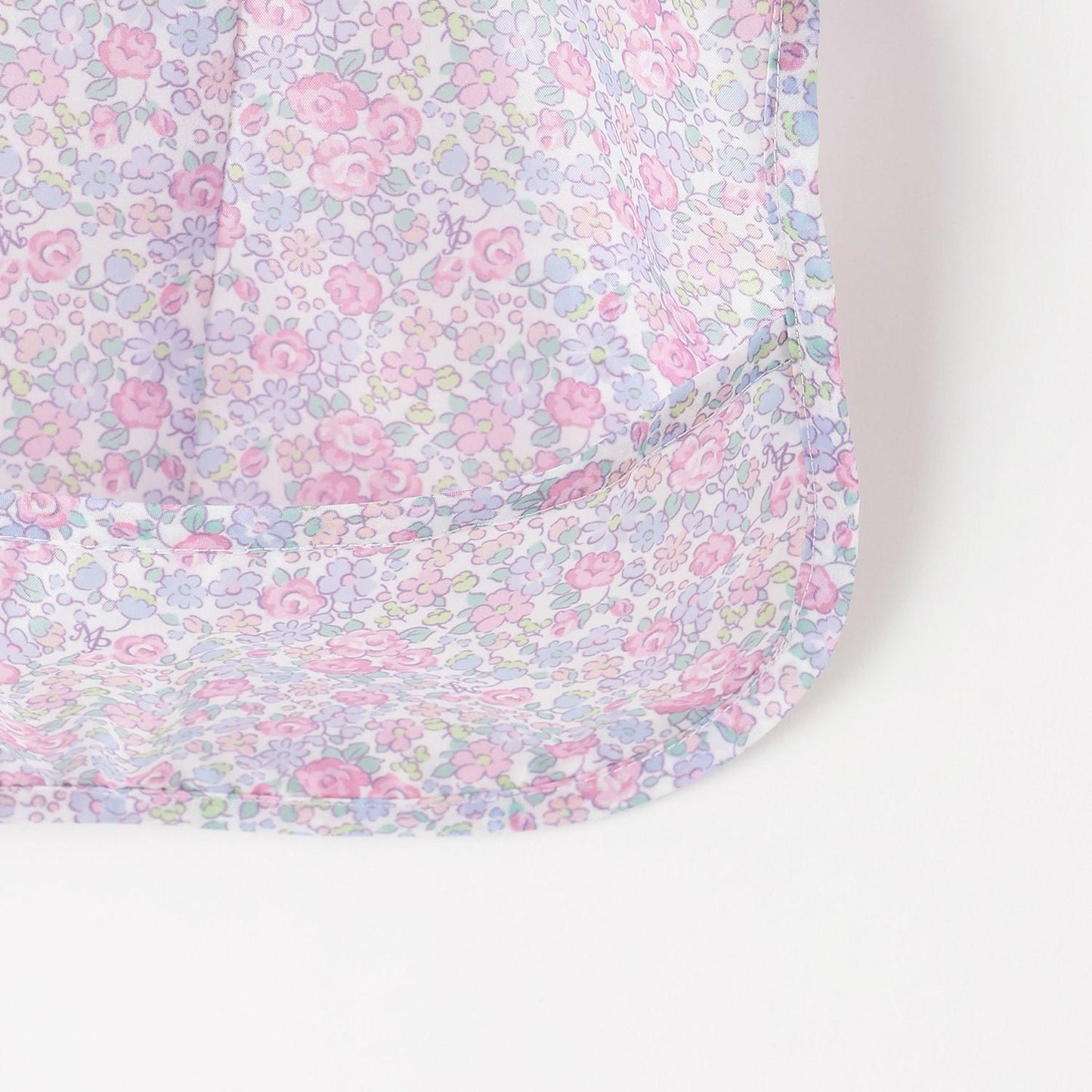 小花圖案兒童餐用罩衣