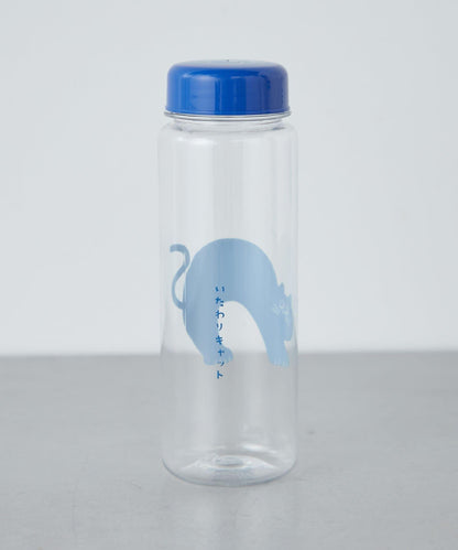 いたわり貓 透明水瓶