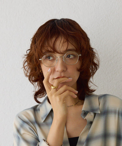 【時尚感◎】金屬透明太陽鏡