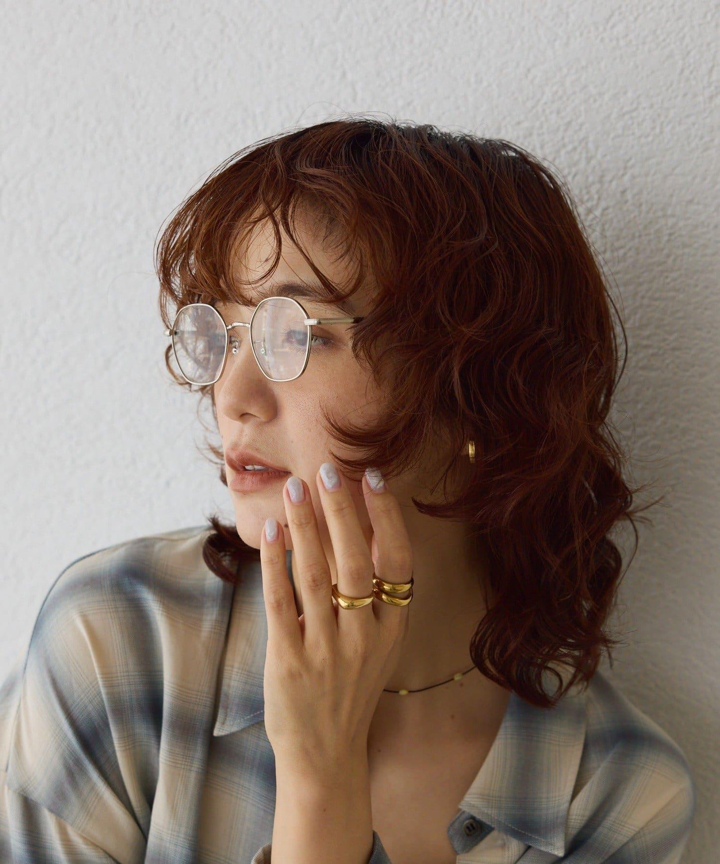 【時尚感◎】金屬透明太陽鏡