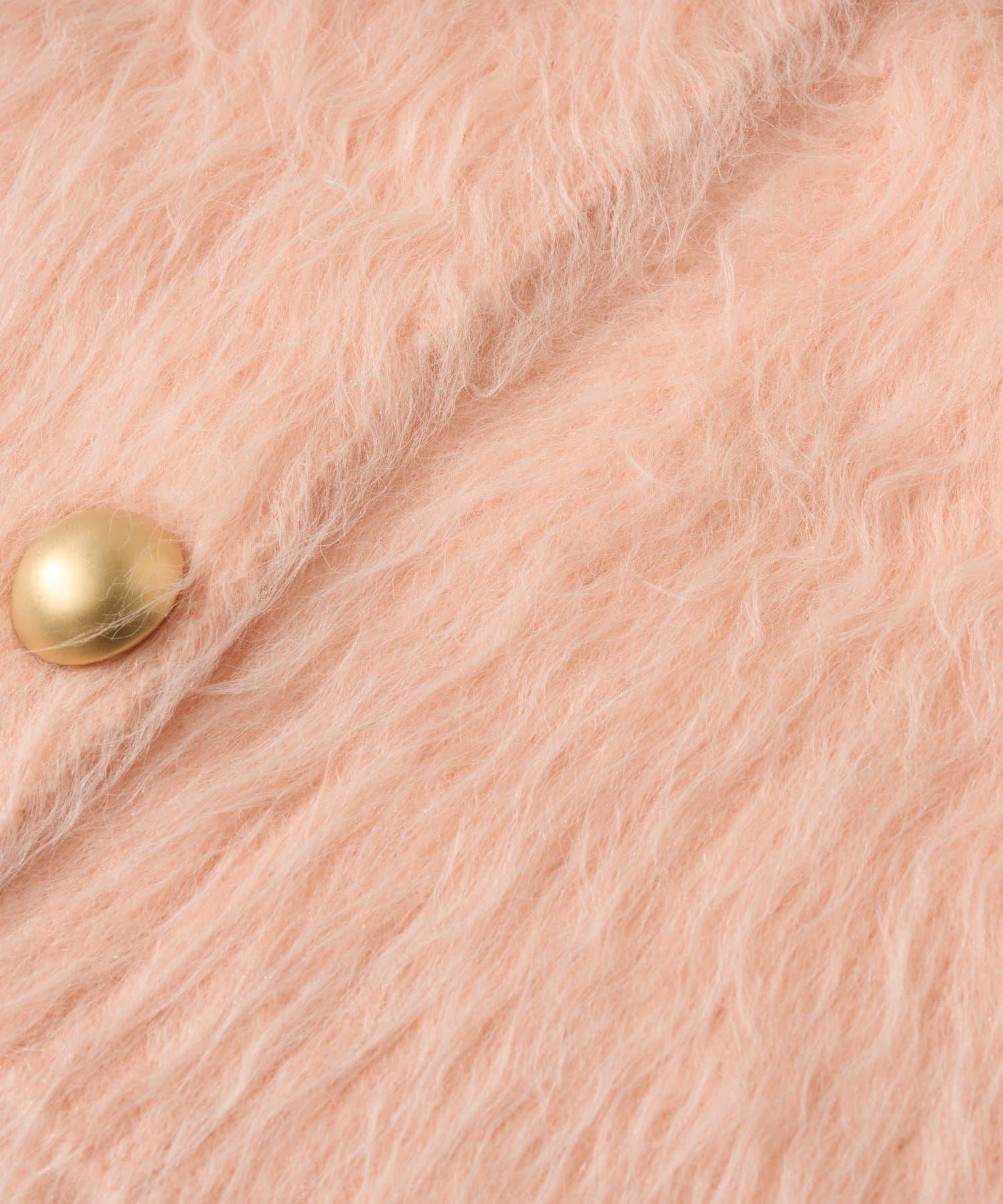 【全骨架推薦最強針織衫】長毛羽短款開衫