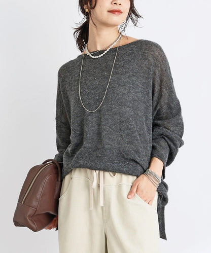 【煥新升級】2way亮片透視針織衫