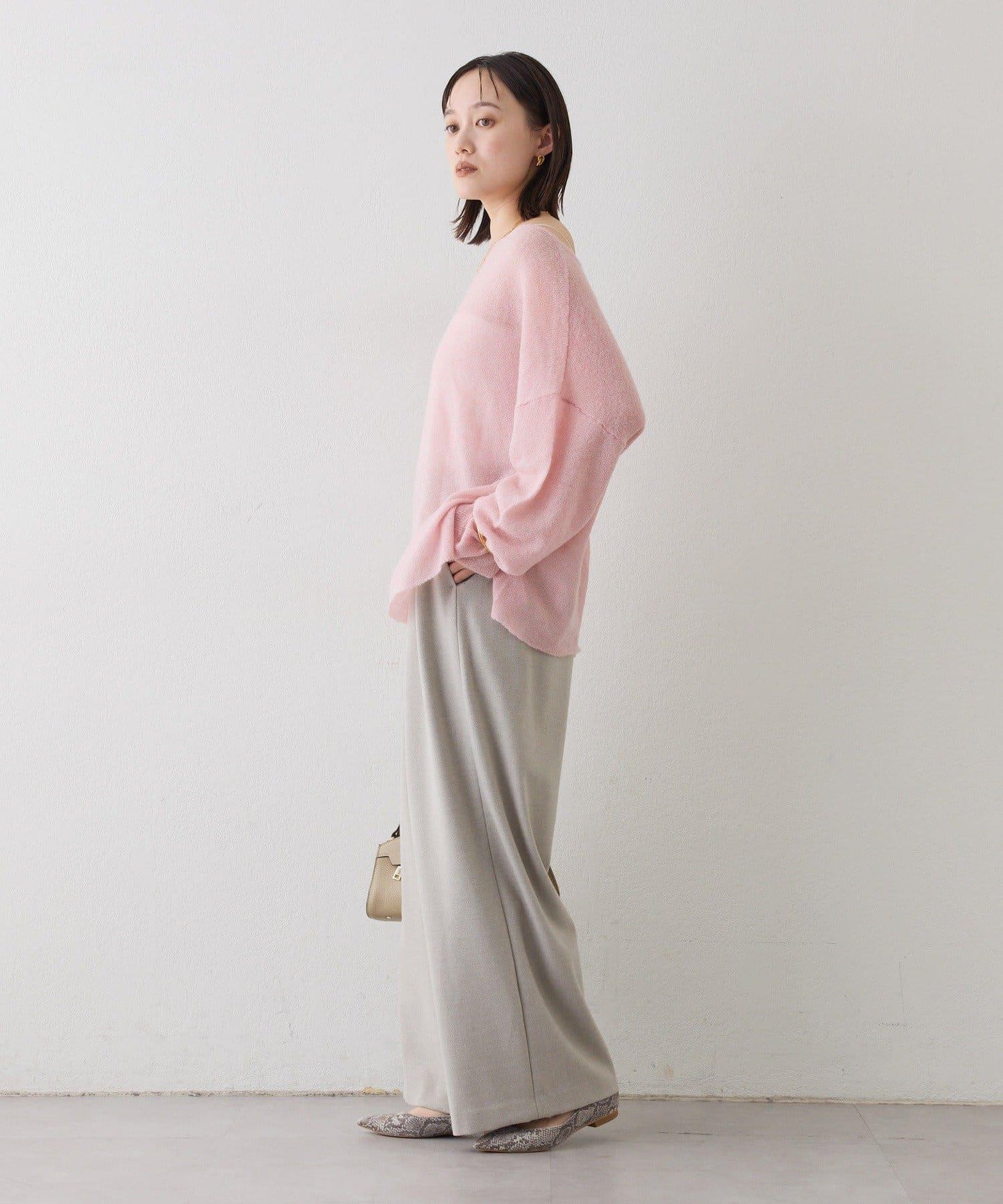 【煥新升級】2way亮片透視針織衫