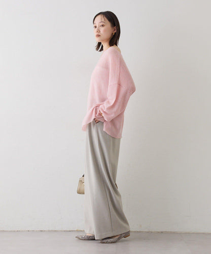 【煥新升級】2way亮片透視針織衫