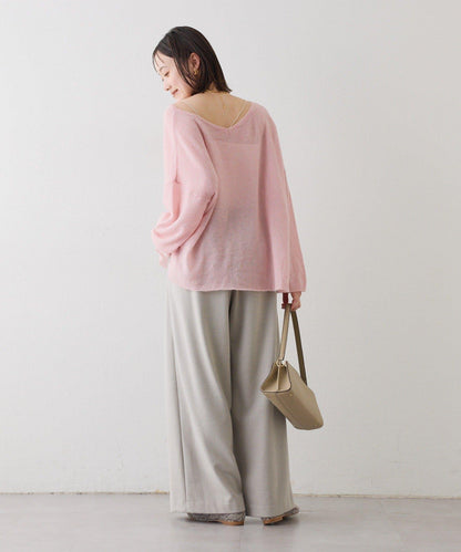 【煥新升級】2way亮片透視針織衫