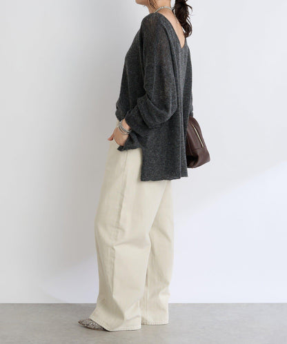 【煥新升級】2way亮片透視針織衫