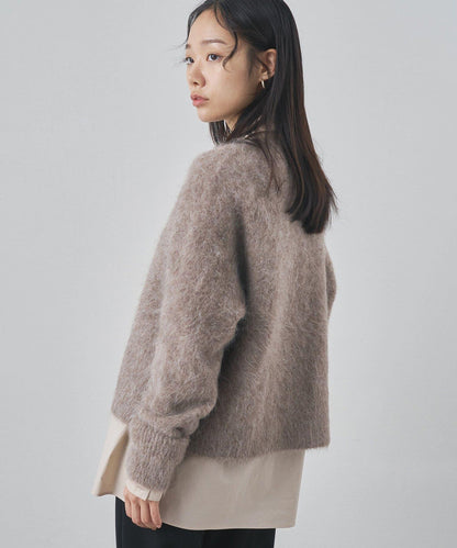 蘇里羊駝圓領套頭衫