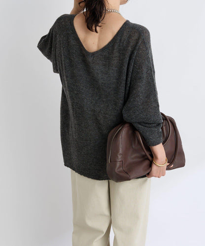 【煥新升級】2way亮片透視針織衫