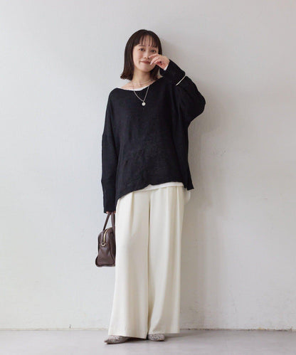 【煥新升級】2way亮片透視針織衫