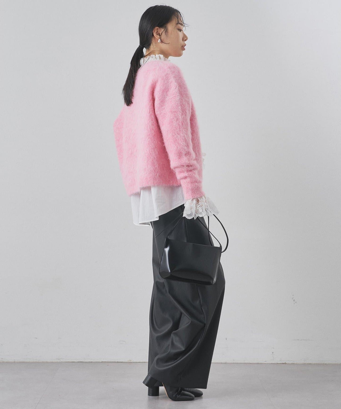 蘇里羊駝圓領套頭衫