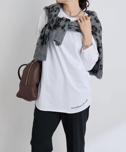 【時尚感十足】豹紋長毛針織衫