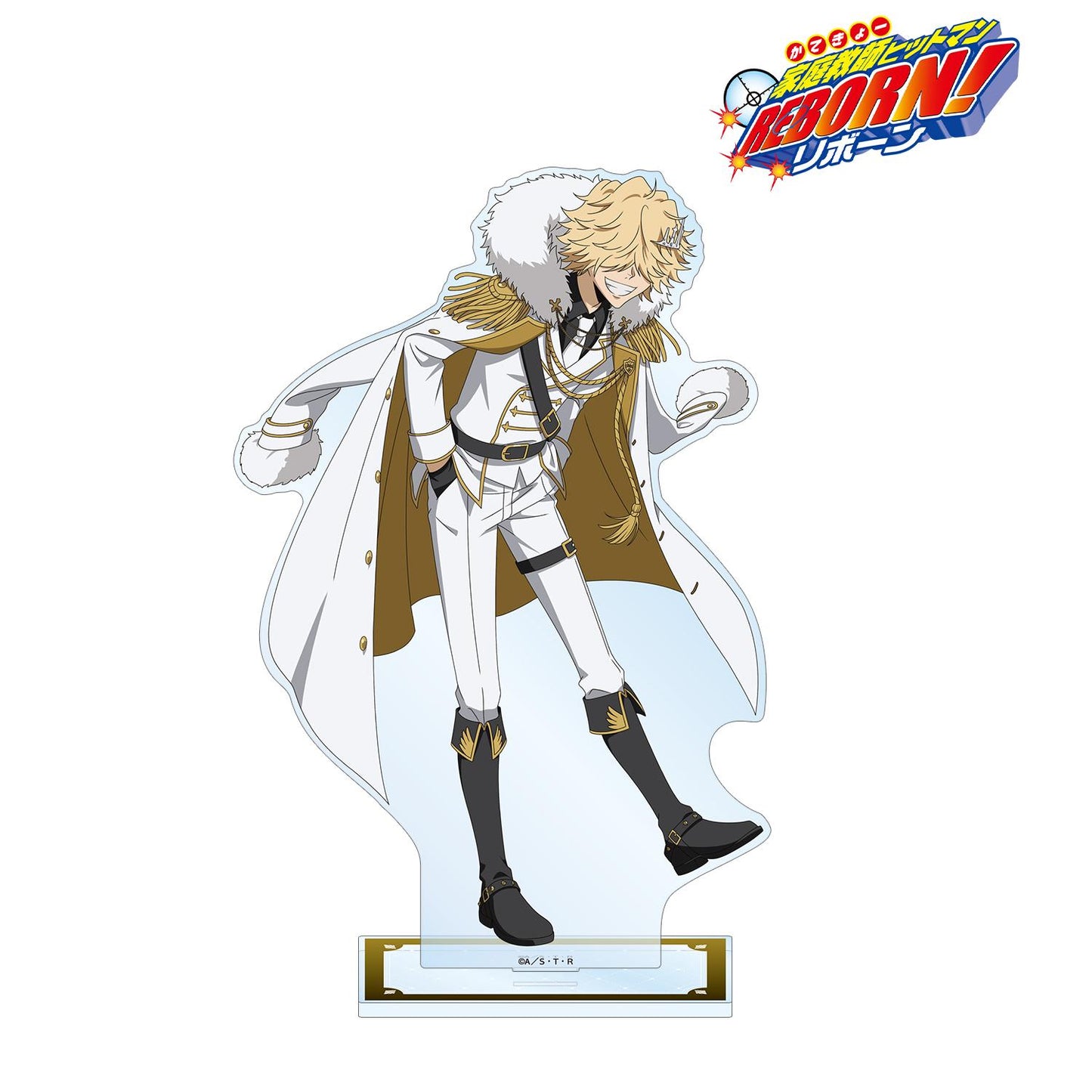 《家庭教師HITMAN REBORN!》全新繪製 貝爾菲戈爾（十年後）白色服裝版 超大亞克力立牌