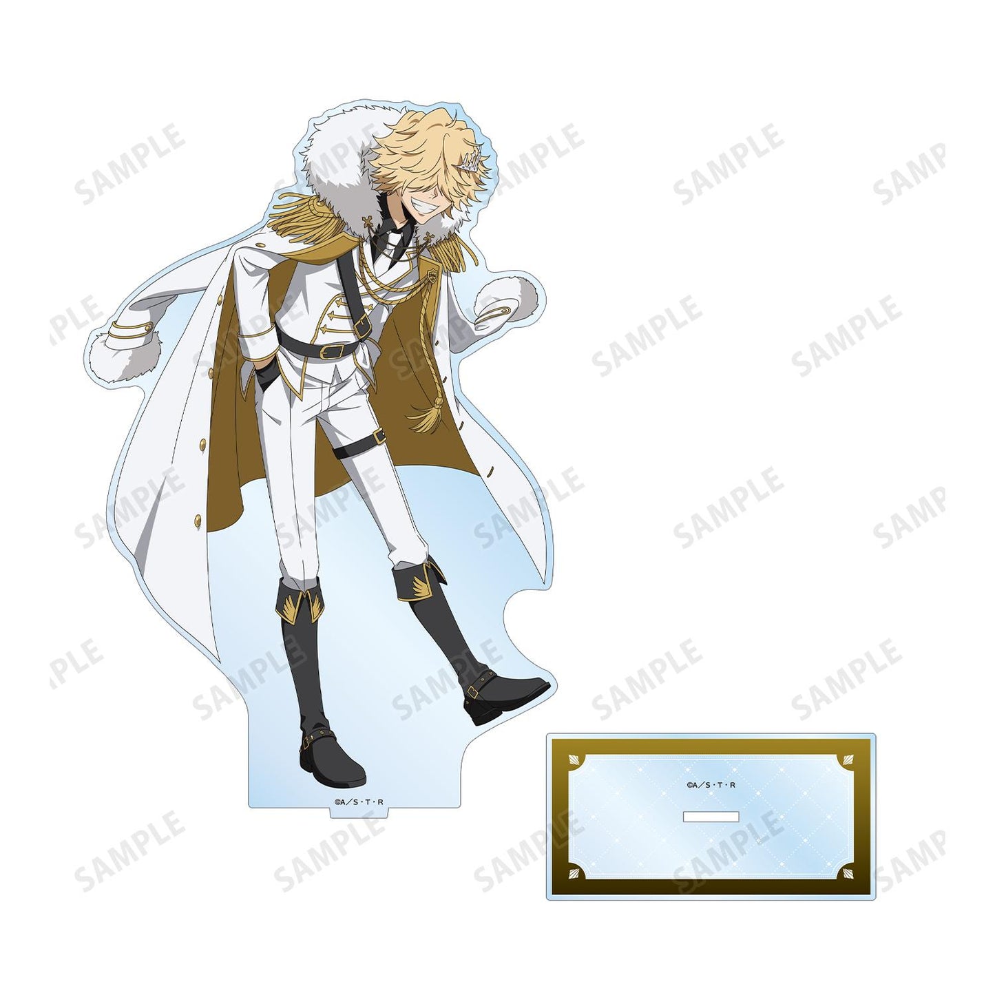 《家庭教師HITMAN REBORN!》全新繪製 貝爾菲戈爾（十年後）白色服裝版 超大亞克力立牌