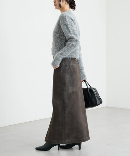 【蓬鬆柔軟】毛絨短款開衫