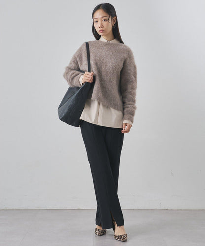 蘇里羊駝圓領套頭衫