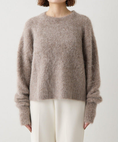 蘇里羊駝圓領套頭衫